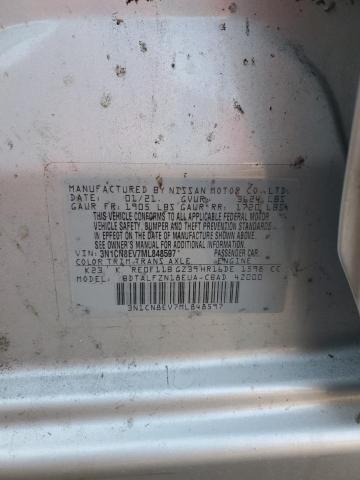 Photo 11 VIN: 3N1CN8EV7ML848597 - NISSAN VERSA SV 