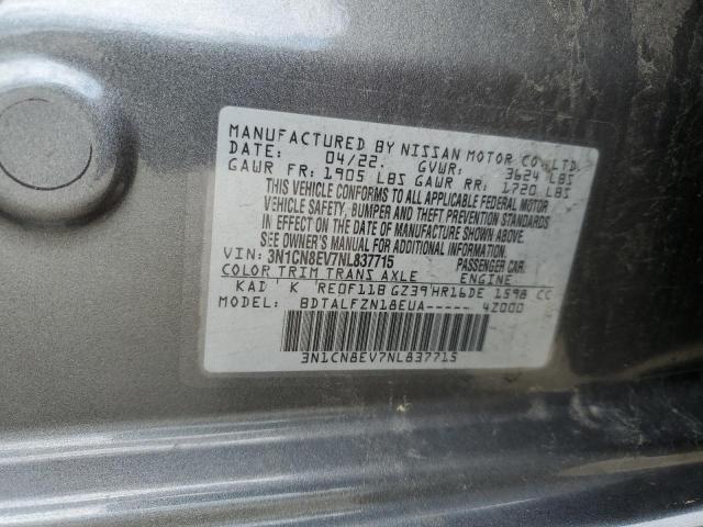 Photo 11 VIN: 3N1CN8EV7NL837715 - NISSAN VERSA SV 