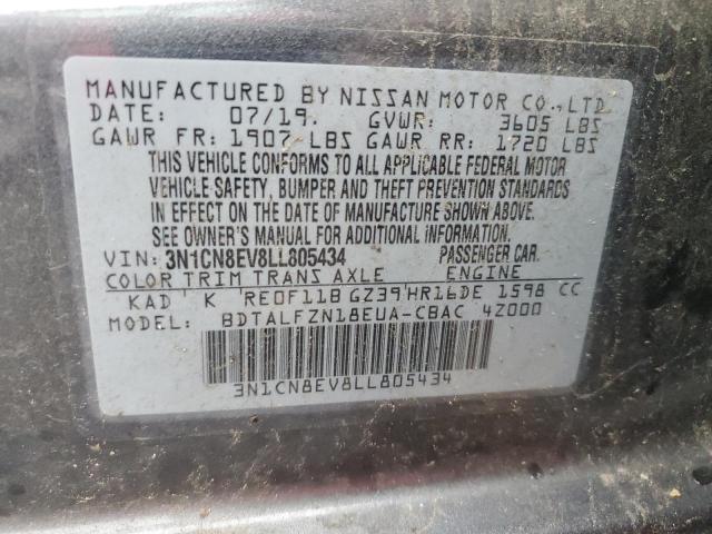 Photo 11 VIN: 3N1CN8EV8LL805434 - NISSAN VERSA 