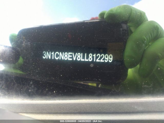 Photo 8 VIN: 3N1CN8EV8LL812299 - NISSAN VERSA 