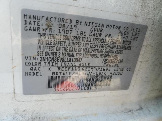 Photo 11 VIN: 3N1CN8EV8LL813047 - NISSAN VERSA SV 