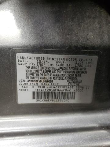 Photo 12 VIN: 3N1CN8EV8LL826090 - NISSAN VERSA 