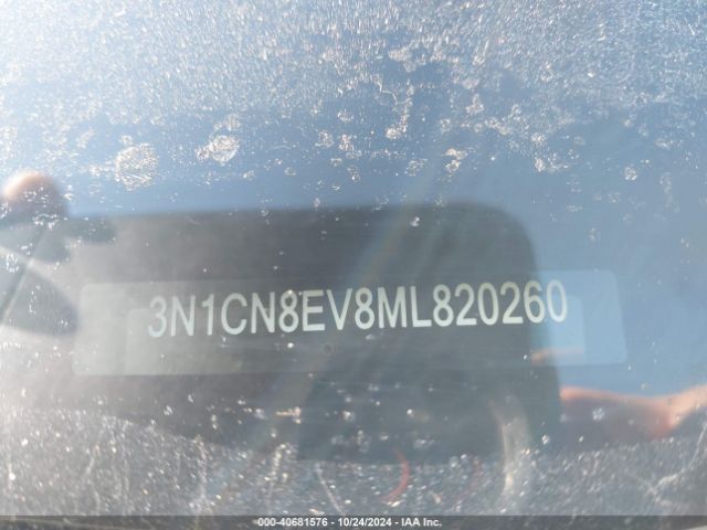 Photo 8 VIN: 3N1CN8EV8ML820260 - NISSAN VERSA 