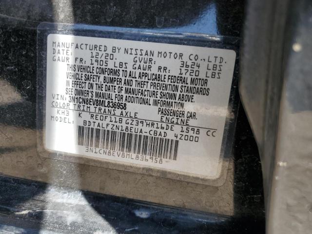 Photo 11 VIN: 3N1CN8EV8ML836958 - NISSAN VERSA 