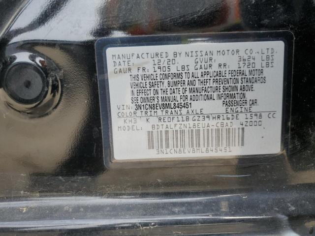 Photo 11 VIN: 3N1CN8EV8ML845451 - NISSAN VERSA SV 