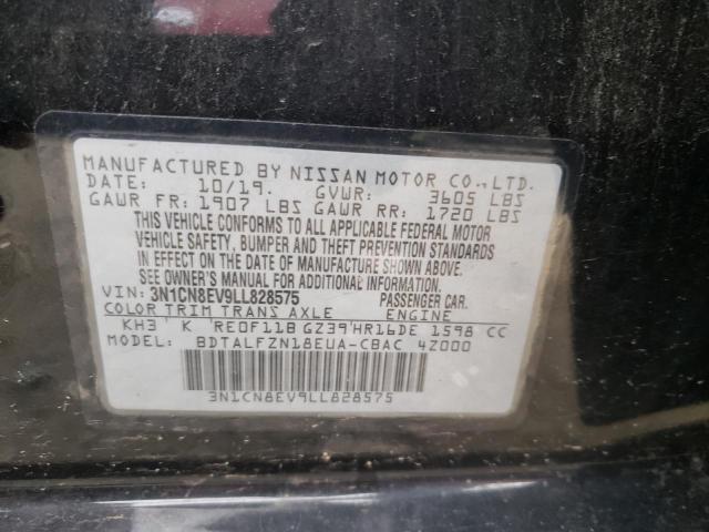 Photo 9 VIN: 3N1CN8EV9LL828575 - NISSAN VERSA SV 