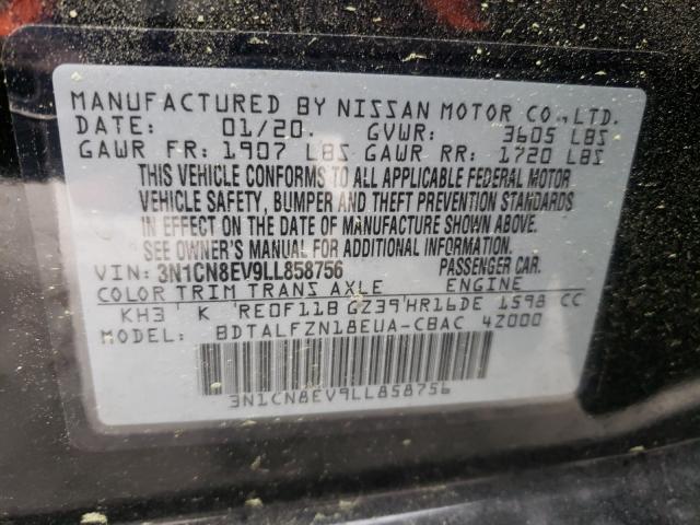 Photo 9 VIN: 3N1CN8EV9LL858756 - NISSAN VERSA SV 