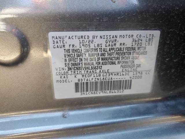 Photo 11 VIN: 3N1CN8EV9NL866312 - NISSAN VERSA SV 