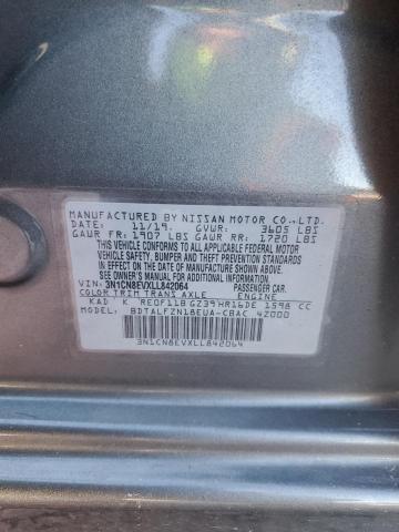 Photo 12 VIN: 3N1CN8EVXLL842064 - NISSAN VERSA 