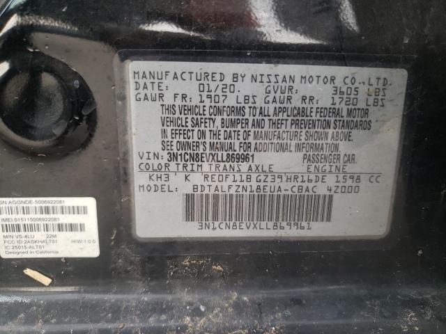 Photo 11 VIN: 3N1CN8EVXLL869961 - NISSAN VERSA 