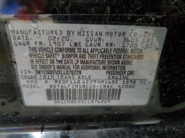 Photo 11 VIN: 3N1CN8EVXLL876229 - NISSAN VERSA 