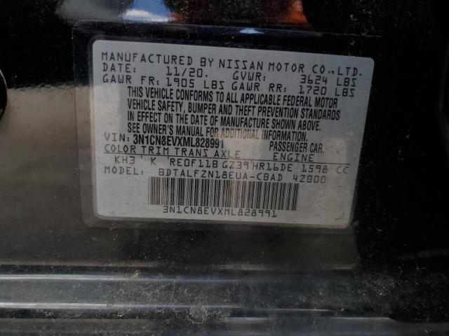 Photo 11 VIN: 3N1CN8EVXML828991 - NISSAN VERSA SV 