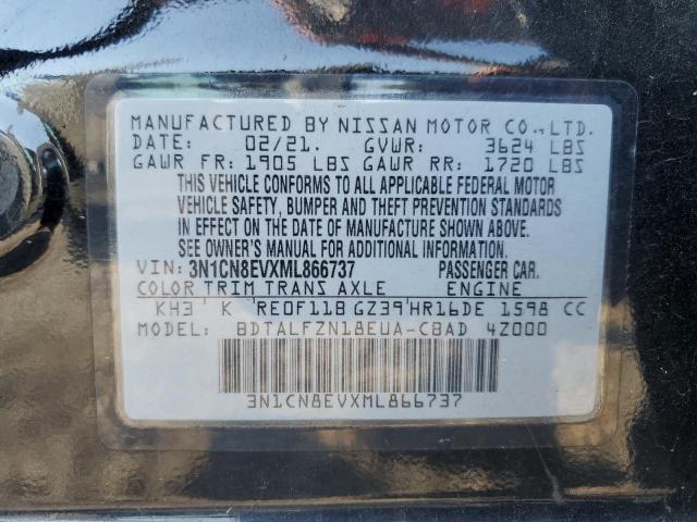 Photo 11 VIN: 3N1CN8EVXML866737 - NISSAN VERSA SV 