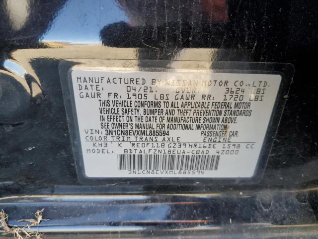 Photo 11 VIN: 3N1CN8EVXML885594 - NISSAN VERSA SV 