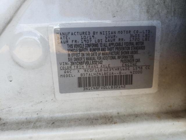 Photo 9 VIN: 3N1CN8FV0LL832142 - NISSAN VERSA SR 