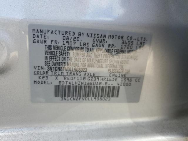 Photo 12 VIN: 3N1CN8FV0LL908023 - NISSAN VERSA SR 