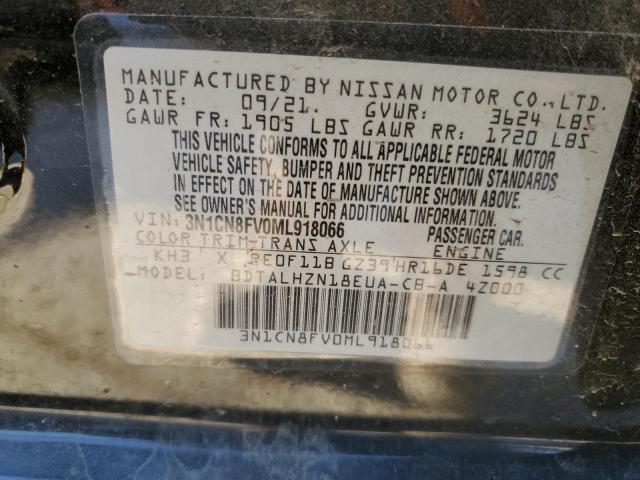 Photo 12 VIN: 3N1CN8FV0ML918066 - NISSAN VERSA 