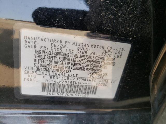 Photo 11 VIN: 3N1CN8FV0NL854127 - NISSAN VERSA SR 