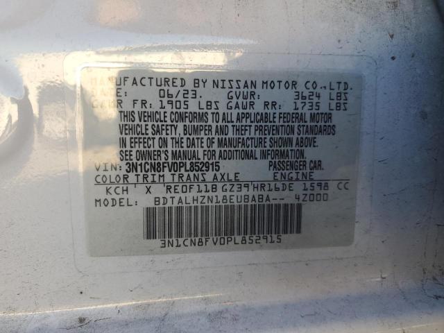 Photo 11 VIN: 3N1CN8FV0PL852915 - NISSAN VERSA SR 