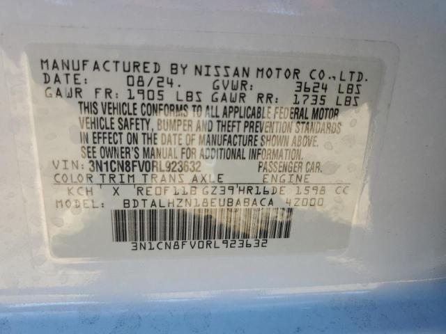 Photo 11 VIN: 3N1CN8FV0RL923632 - NISSAN VERSA SR 