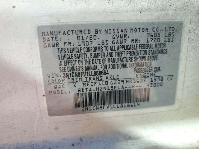 Photo 11 VIN: 3N1CN8FV1LL868664 - NISSAN VERSA 