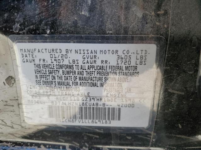 Photo 11 VIN: 3N1CN8FV1LL869183 - NISSAN VERSA 