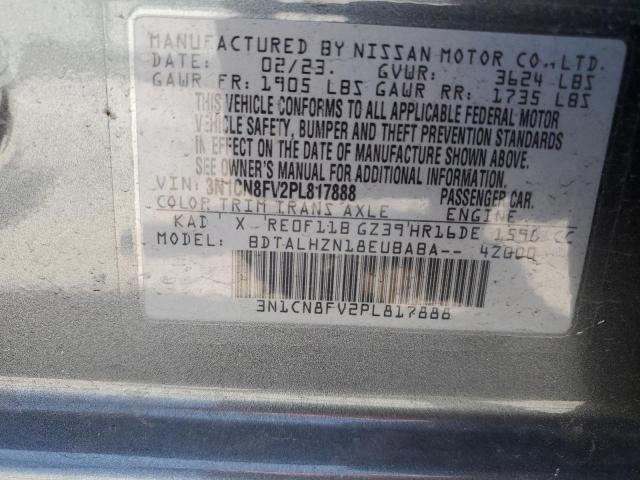 Photo 11 VIN: 3N1CN8FV2PL817888 - NISSAN VERSA 