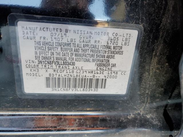 Photo 11 VIN: 3N1CN8FV3LL803430 - NISSAN VERSA SR 