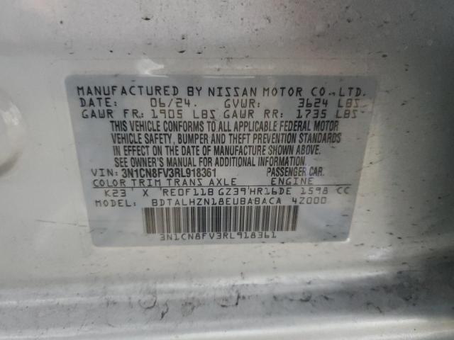 Photo 12 VIN: 3N1CN8FV3RL918361 - NISSAN VERSA SR 