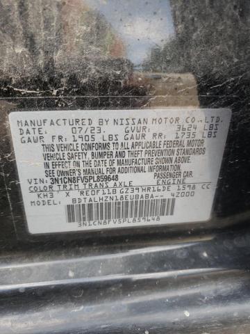 Photo 12 VIN: 3N1CN8FV5PL859648 - NISSAN VERSA SR 