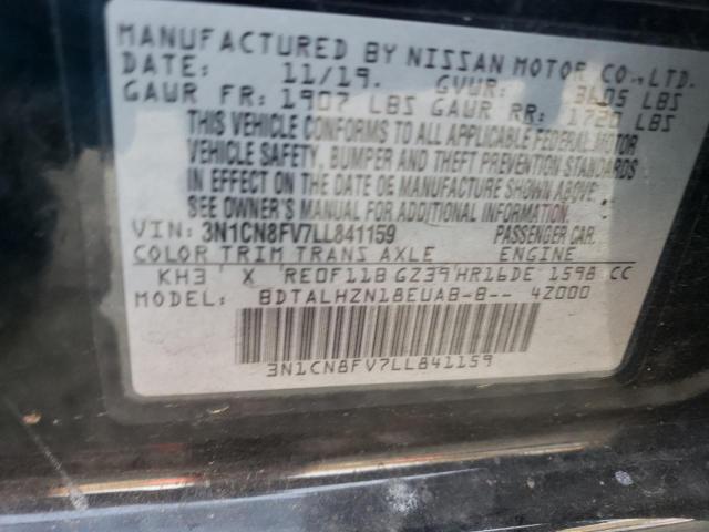 Photo 11 VIN: 3N1CN8FV7LL841159 - NISSAN VERSA 