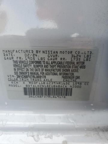 Photo 11 VIN: 3N1CN8FV7RL869178 - NISSAN VERSA SR 