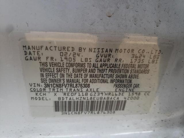 Photo 11 VIN: 3N1CN8FV7RL876308 - NISSAN VERSA 