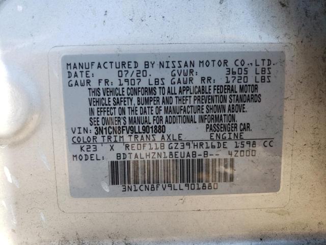 Photo 11 VIN: 3N1CN8FV9LL901880 - NISSAN VERSA 