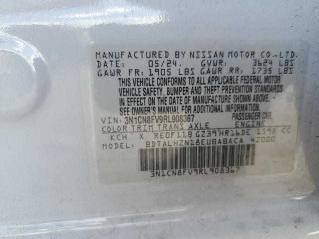 Photo 11 VIN: 3N1CN8FV9RL908367 - NISSAN VERSA SR 