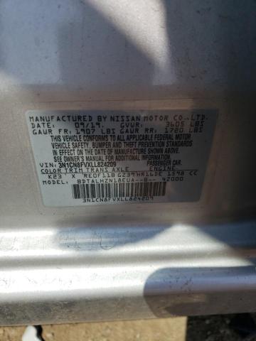 Photo 11 VIN: 3N1CN8FVXLL824209 - NISSAN VERSA SR 