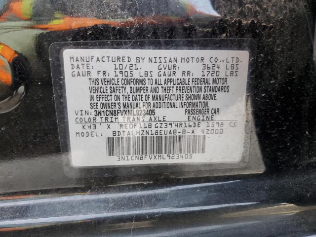 Photo 11 VIN: 3N1CN8FVXML923405 - NISSAN VERSA SR 