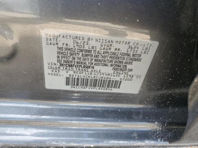 Photo 11 VIN: 3N1CN8FVXPL850816 - NISSAN VERSA 