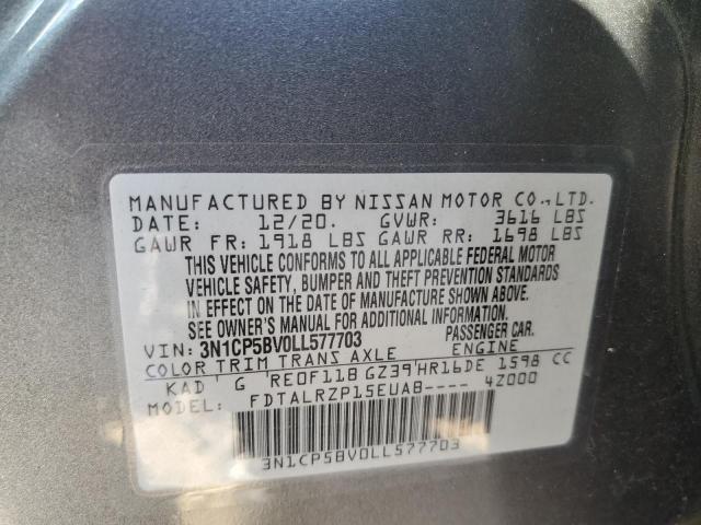 Photo 13 VIN: 3N1CP5BV0LL577703 - NISSAN KICKS S 