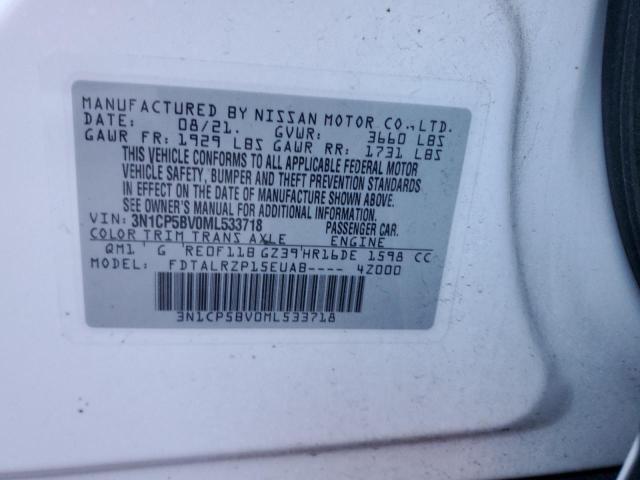 Photo 12 VIN: 3N1CP5BV0ML533718 - NISSAN KICKS S 