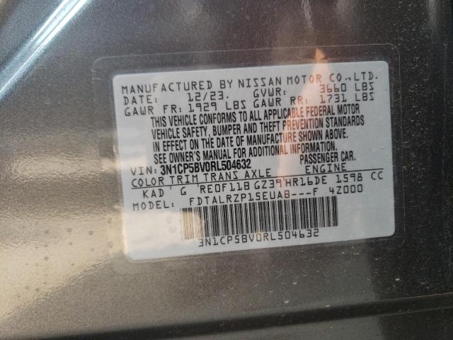 Photo 11 VIN: 3N1CP5BV0RL504632 - NISSAN KICKS S 