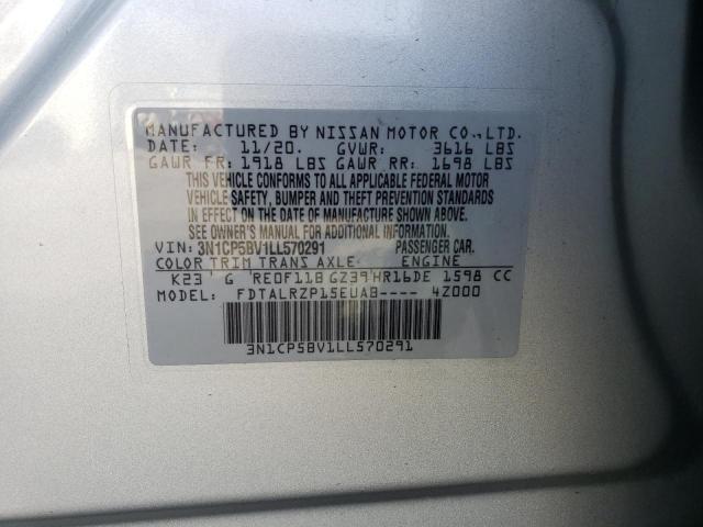 Photo 12 VIN: 3N1CP5BV1LL570291 - NISSAN KICKS S 