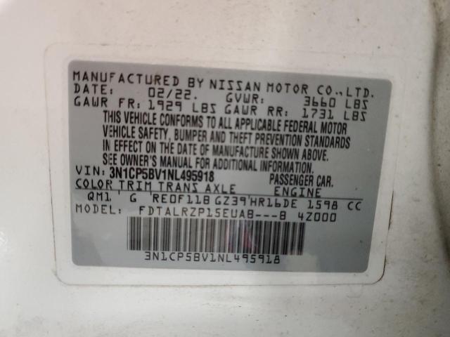 Photo 12 VIN: 3N1CP5BV1NL495918 - NISSAN KICKS S 