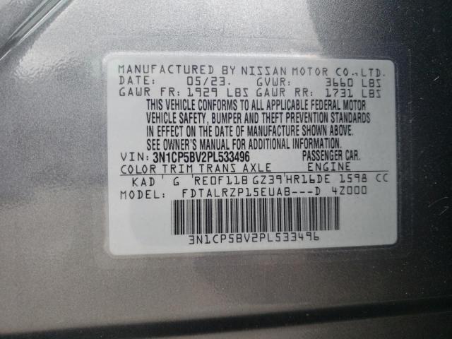 Photo 11 VIN: 3N1CP5BV2PL533496 - NISSAN KICKS 