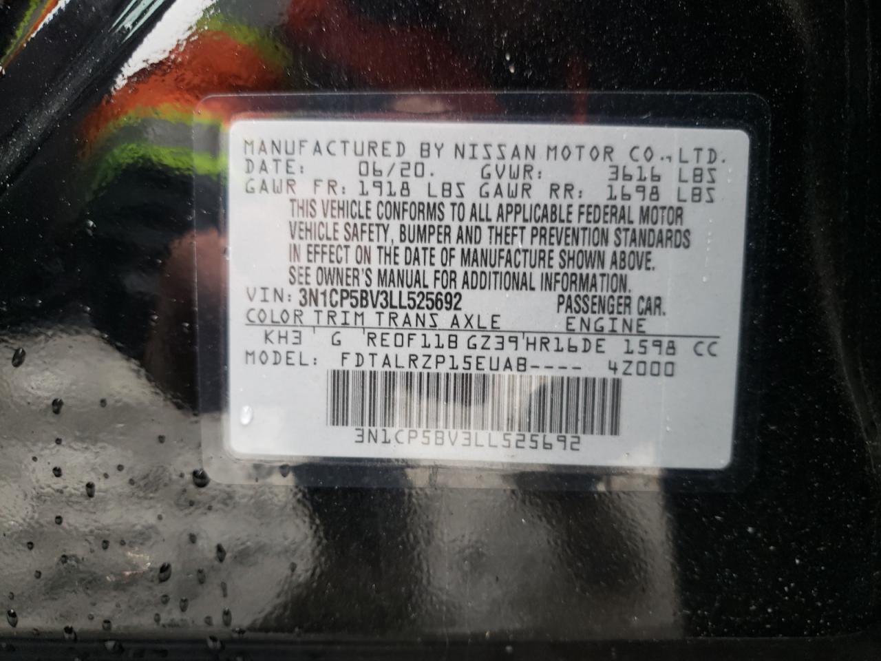 Photo 11 VIN: 3N1CP5BV3LL525692 - NISSAN KICKS 