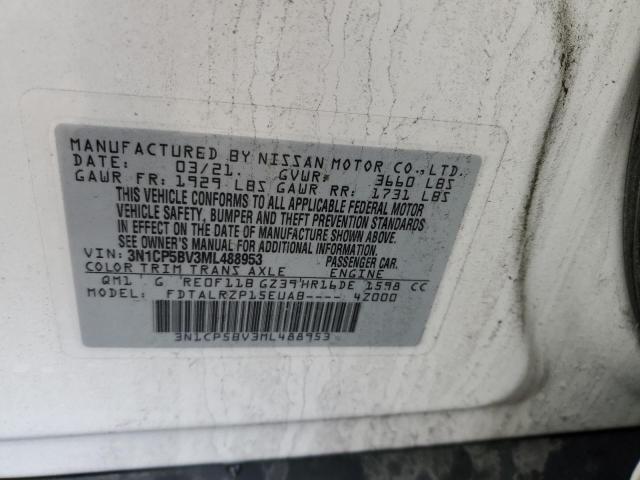 Photo 12 VIN: 3N1CP5BV3ML488953 - NISSAN KICKS 