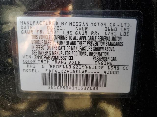 Photo 13 VIN: 3N1CP5BV3ML537133 - NISSAN KICKS S 