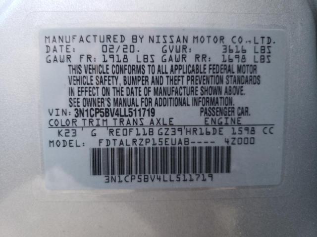 Photo 12 VIN: 3N1CP5BV4LL511719 - NISSAN KICKS 