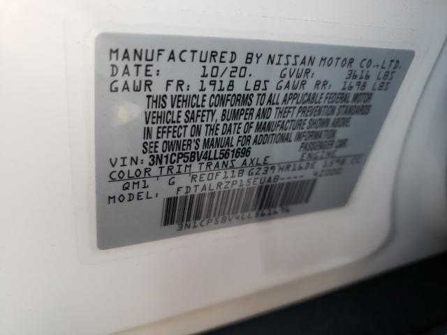 Photo 9 VIN: 3N1CP5BV4LL561696 - NISSAN KICKS S 