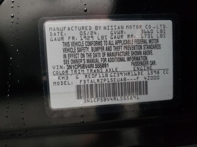 Photo 11 VIN: 3N1CP5BV4RL555891 - NISSAN KICKS S 